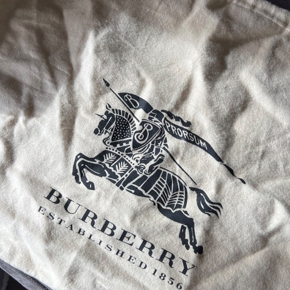 Burberry Canterbury Tote Satchel Bag Tan w/  Nova Check Print - Picture 8 of 8